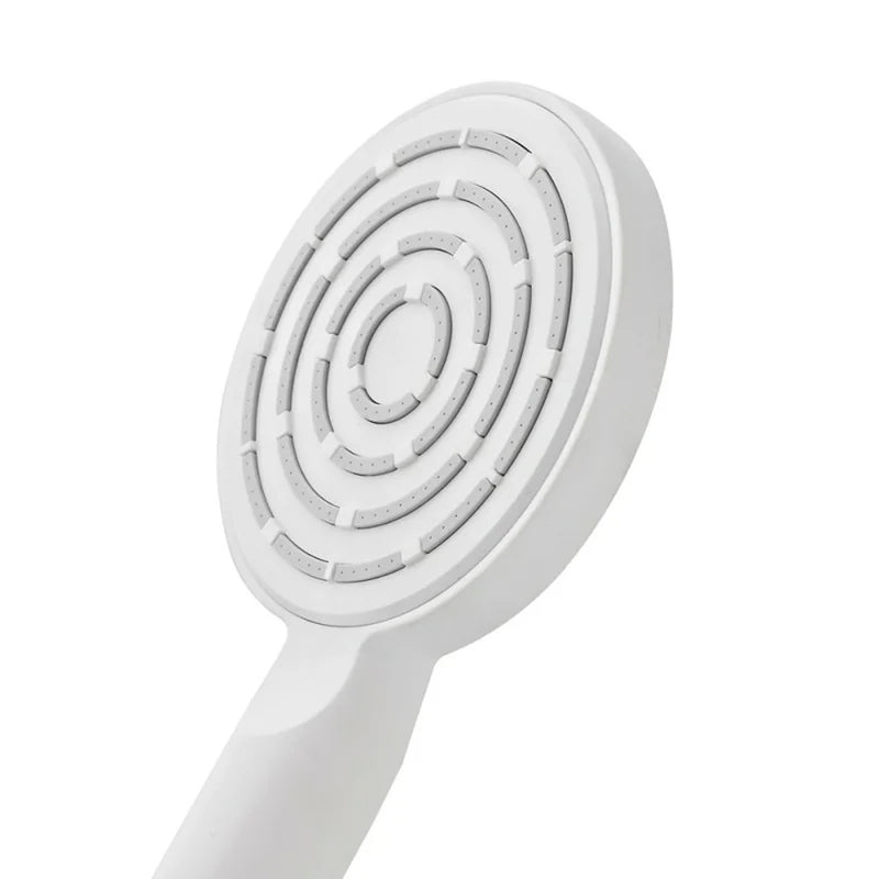 Doccino monogetto rotondo in ABS Bianco H. 24 cm Aqua Collection - DocciaGo