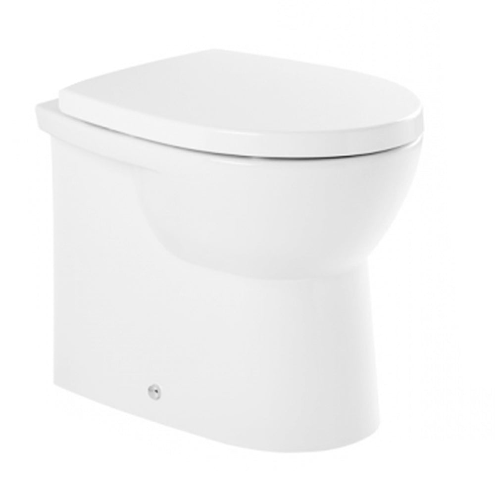 Wc filo muro per spazi piccoli mod. Casual cm 34x49 con sedile chiusura tradizionale