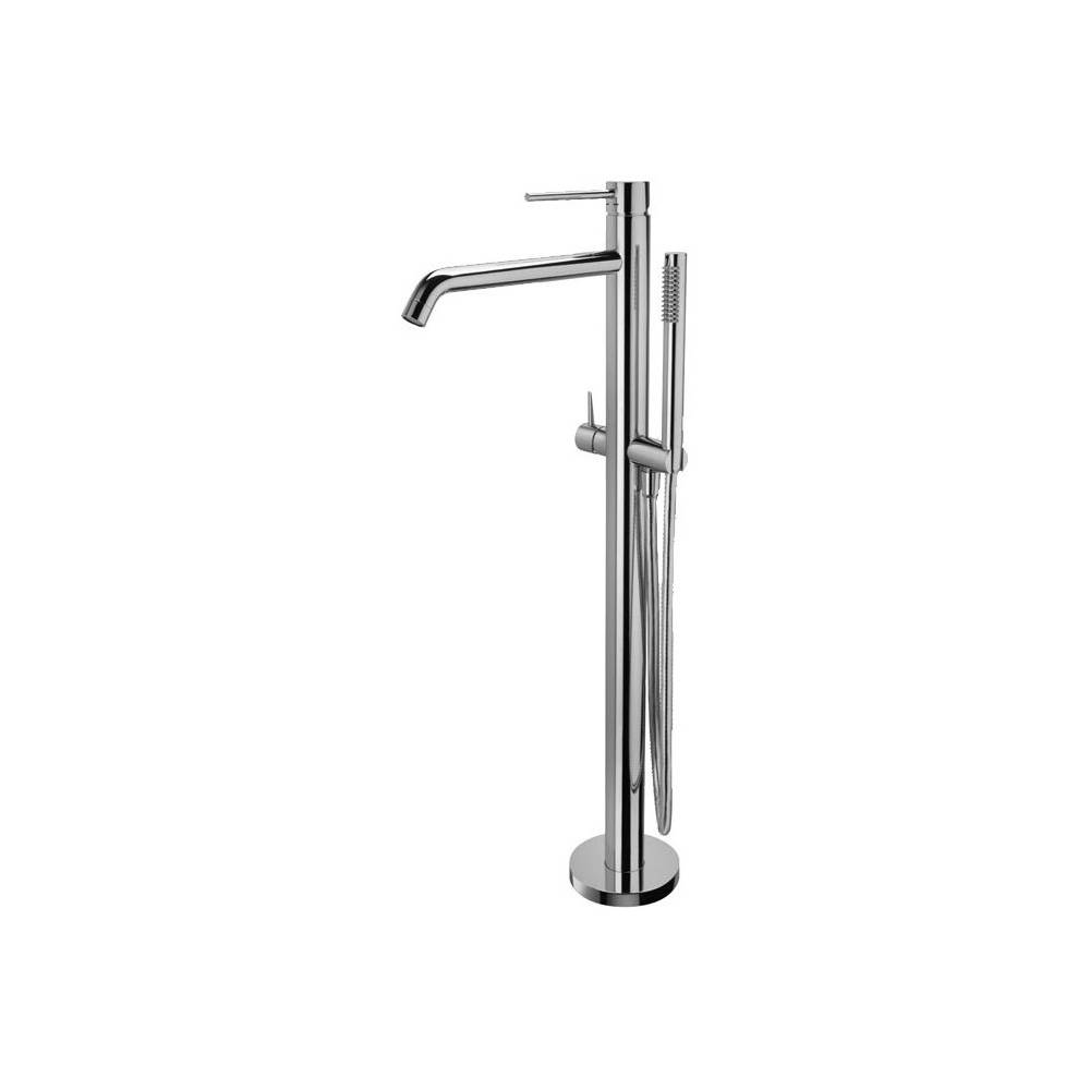 Miscelatore Vasca a pavimento serie Light modello LIG032CR Cromo Paffoni by CeramicStore | Lo specialista del tuo bagno