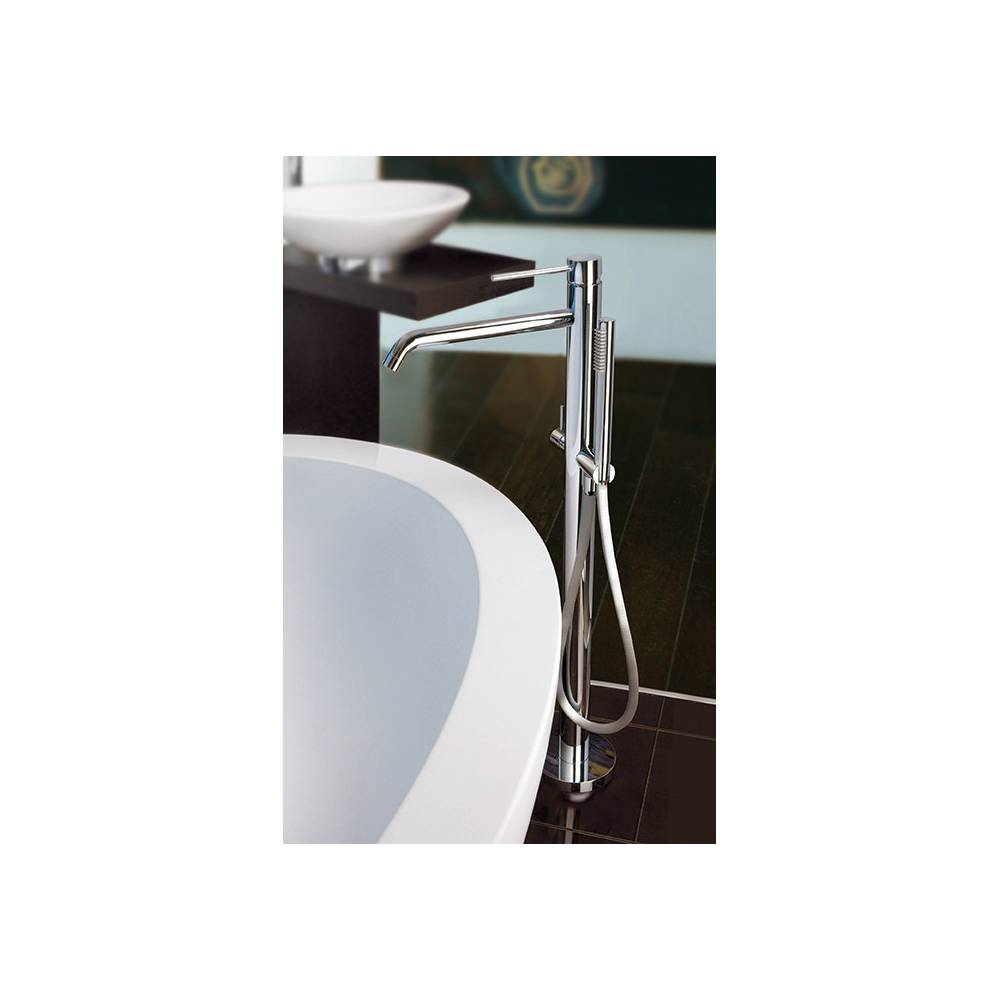 Miscelatore Vasca a pavimento serie Light modello LIG032CR Cromo Paffoni by CeramicStore | Lo specialista del tuo bagno