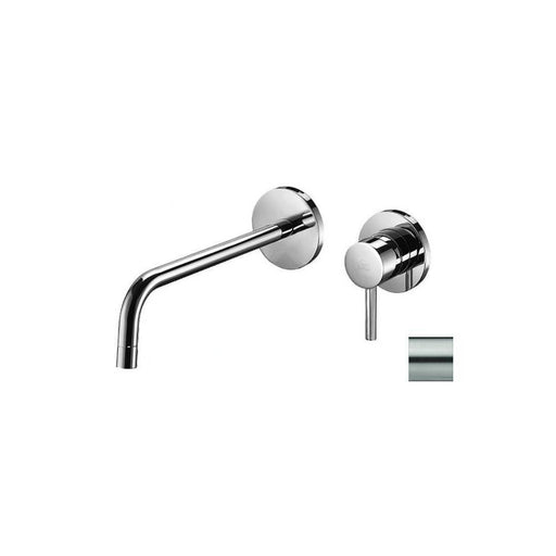 Miscelatore ad incasso per lavabo a 2 fori serie Light modello LIG105ST70 Steel looking Paffoni by CeramicStore | Lo specialista del tuo bagno