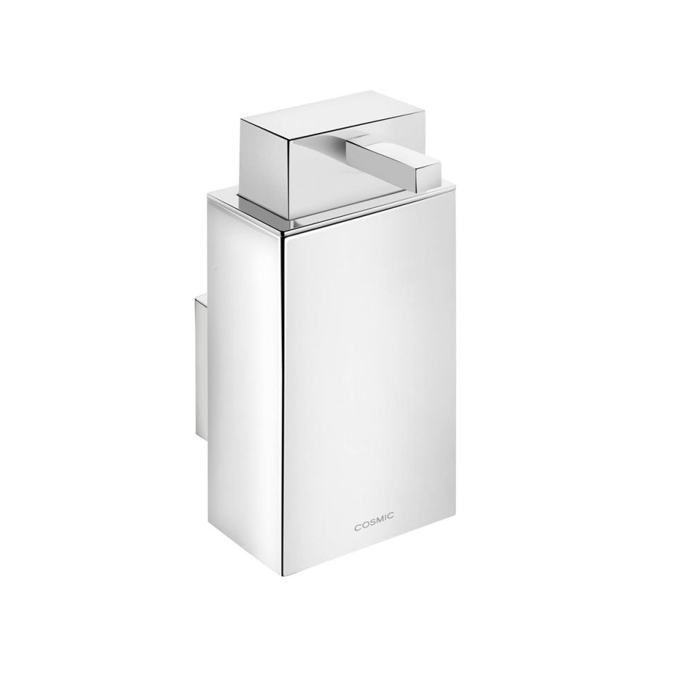 Dispenser sapone a muro in ottone cromato della collezione 'Bath Life' by Cosmic by CeramicStore | Lo specialista del tuo bagno