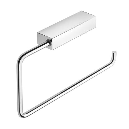 Porta asciugamani sospeso ad anello in ottone cromato della collezione 'Bath Life' by Cosmic cm 23x3x11,5 by CeramicStore | Lo specialista del tuo bagno