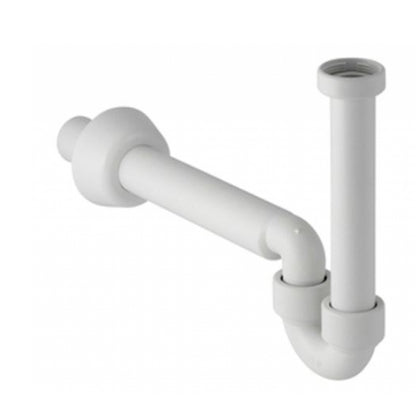 Sifone ad 'S' per bidet in ABS bianco Geberit Diam. 40 mm - G 1"1/4 by CeramicStore | Lo specialista del tuo bagno