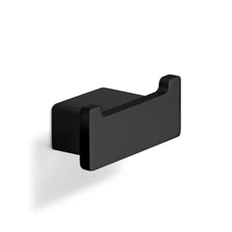 Appendiabiti doppio a parete Gedy serie Lounge - Nero Matt by CeramicStore | Lo specialista del tuo bagno