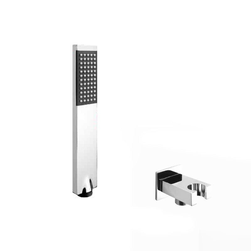 Composizione doccia ARES con soffione ultraslim 300x300 mm, doccetta e miscelatore 2 vie by CeramicStore | Lo specialista del tuo bagno