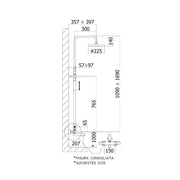 Colonna doccia regolabile Birillo con miscelatore termostatico Paffoni - Cromato by CeramicStore | Lo specialista del tuo bagno