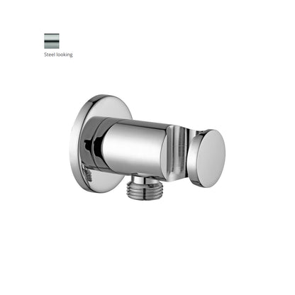 Presa acqua ad incasso con supporto Paffoni - Steel Looking by CeramicStore | Lo specialista del tuo bagno