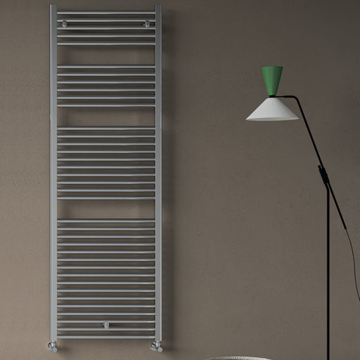 Termoarredo adatto per spazi piccoli modello Roma 1230x400 interasse 350 cromato by CeramicStore | Lo specialista del tuo bagno