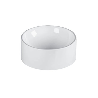 Lavabo da appoggio Ceramica Azzurra Elegance Circle à¸30x12H cm con bordo sottile