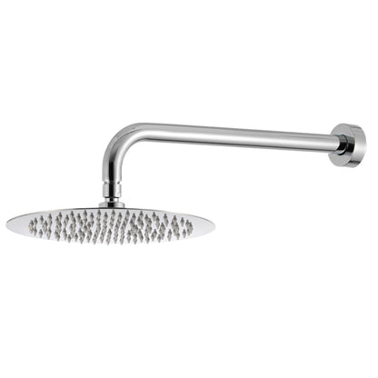 Kit doccia con incasso a due vie e soffione tondo 200 mm in ottone cromato Ottomix by CeramicStore | Lo specialista del tuo bagno