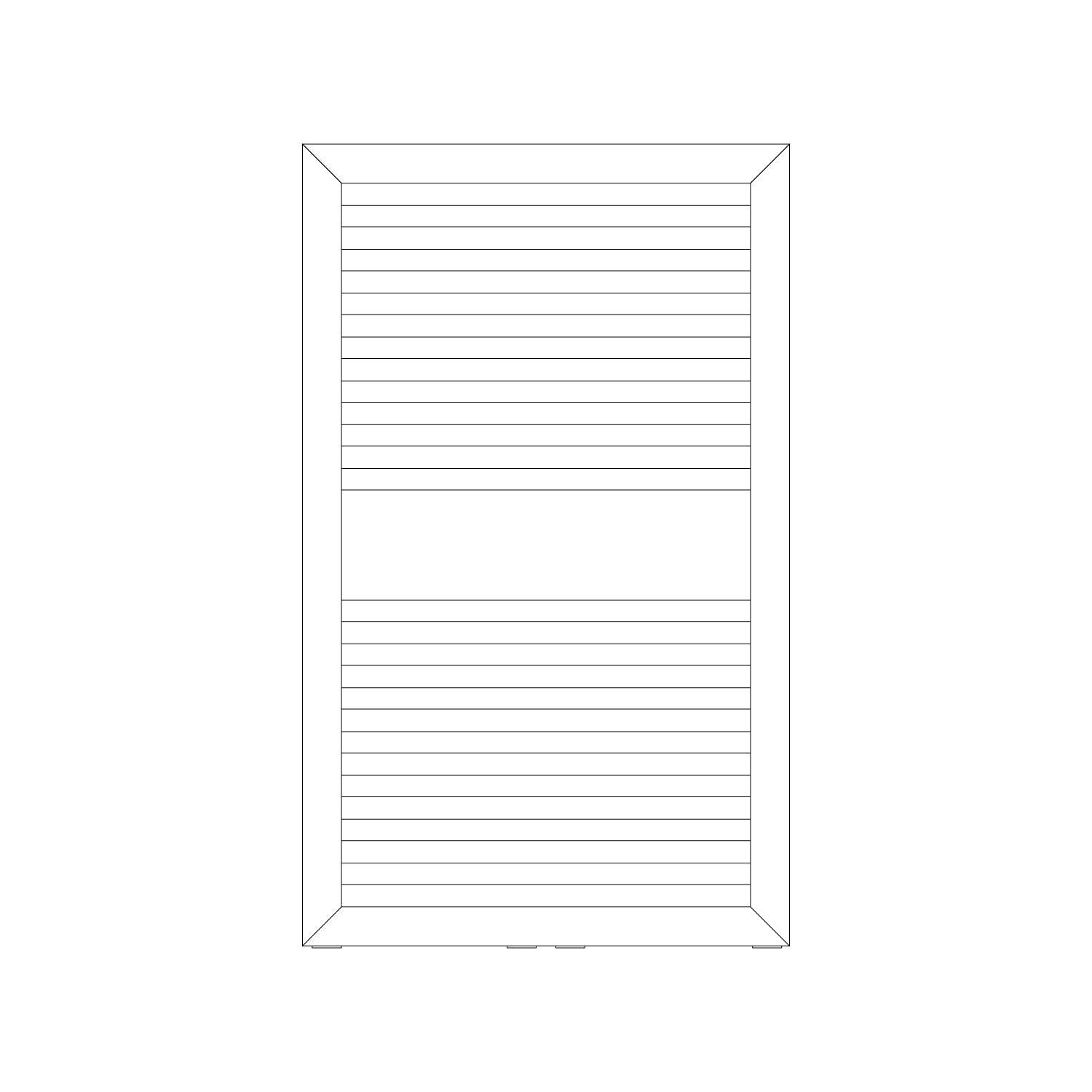 Termoarredo idraulico modello Asti 823x500 dritto - Antracite by CeramicStore | Lo specialista del tuo bagno