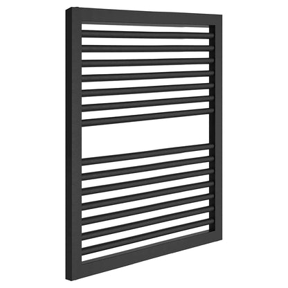Termoarredo idraulico modello Asti 823x500 dritto - Antracite by CeramicStore | Lo specialista del tuo bagno