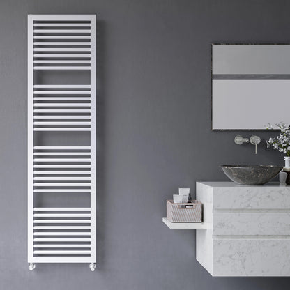 Termoarredo idraulico modello Asti 1813x500 dritto - Bianco by CeramicStore | Lo specialista del tuo bagno
