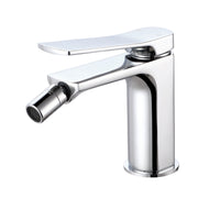 Composizione di miscelatori per lavabo alto, bidet e vasca Lumix in ottone cromato by CeramicStore | Lo specialista del tuo bagno