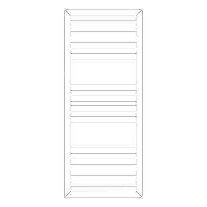 Termoarredo idraulico modello Cuneo 1200x500 dritto - Bianco by CeramicStore | Lo specialista del tuo bagno