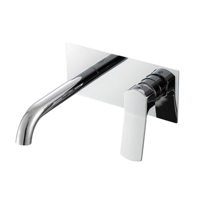 Composizione di miscelatori per lavabo incasso easy box, bidet e doccia tre vie tondo in ottone cromato Lumix by CeramicStore | Lo specialista del tuo bagno