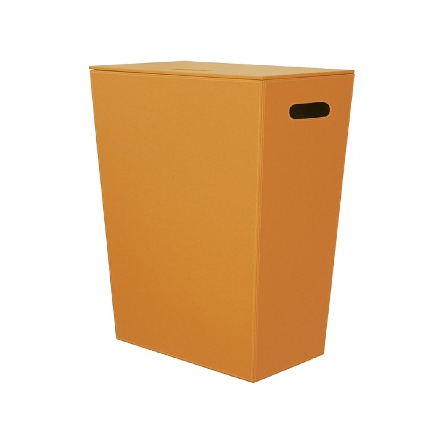 Cesto Porta Biancheria in eco pelle Koh-I-Noor - Arancio by CeramicStore | Lo specialista del tuo bagno