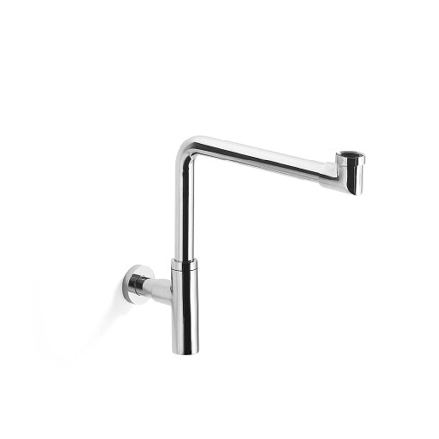 Sifone di scarico salvaspazio in ottone cromato attacco 1''-1/4 mm Lineabeta by CeramicStore | Lo specialista del tuo bagno