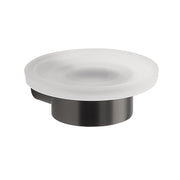Portasapone a muro in Ottone e Cromall di Gedy serie Pirenei - Gun Metal by CeramicStore | Lo specialista del tuo bagno