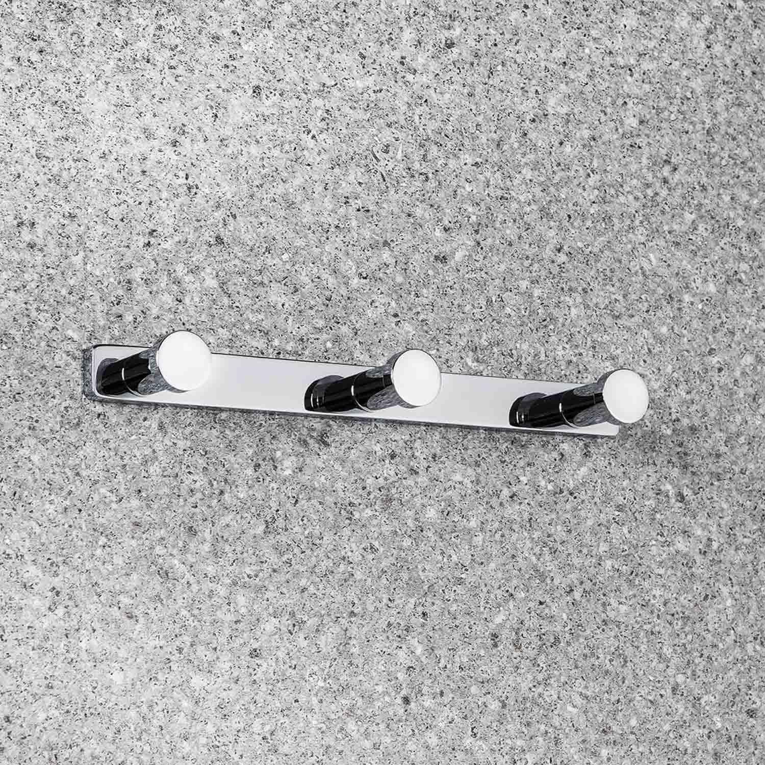 Appenditutto triplo in ottone collezione Time di Colombo Design by CeramicStore | Lo specialista del tuo bagno
