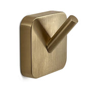 2 appendiabiti Gedy modello Tonga 4.7x3.1xH4.9 cm - Oro Matt by CeramicStore | Lo specialista del tuo bagno