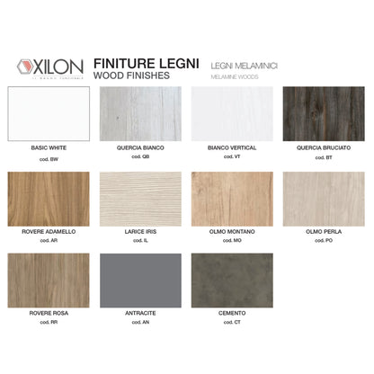 Lavatoio in ceramica con mobile due ante in legno melaminicoLavarredo Xilon cm 60x50 Bianco lucido by CeramicStore | Lo specialista del tuo bagno