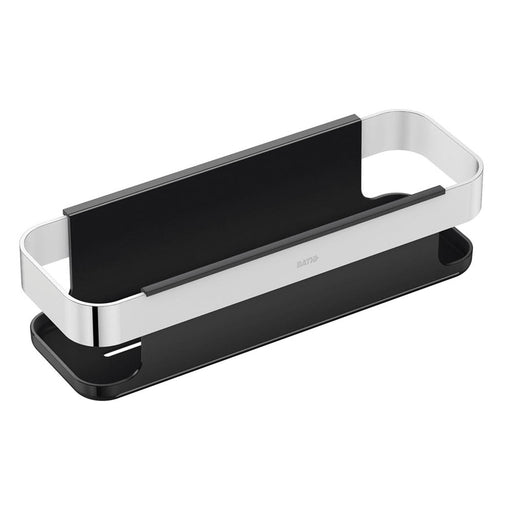 Porta sapone doccia estraibile in acciaio cromato e plastica della collezione 'Line' by Cosmic - cm 30x10,6x8 by CeramicStore | Lo specialista del tuo bagno