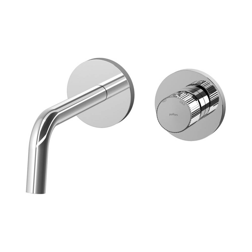 Miscelatore lavabo modello JO104CR70 incasso 2 fori 2 piastre e bocca mm 123 Cromo by CeramicStore | Lo specialista del tuo bagno