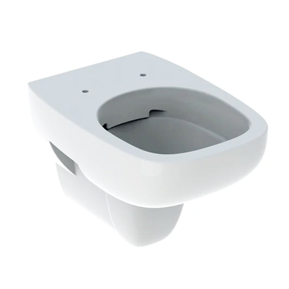 Sanitari sospesi wc senza brida+bidet +sedile tradizionale Geberit 'Fantasia 2' cm 51