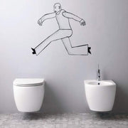 Bidet sospeso serie Skip 50 in ceramica bianca lucida - Disegno Ceramica