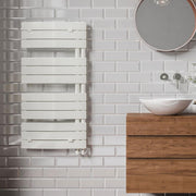Termoarredo scaldasalviette interasse 50 Lazzarini Pieve 108x55 cm Bianco by CeramicStore | Lo specialista del tuo bagno