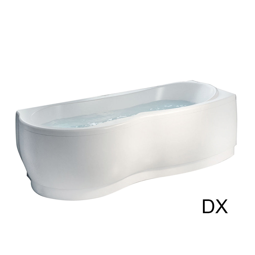 Vasca Bagno angolare Venus in acrilico con idromassaggio cm 170x70 versione destra by CeramicStore | Lo specialista del tuo bagno