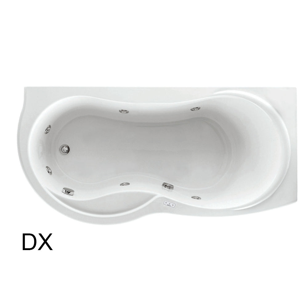 Vasca Bagno angolare Venus in acrilico con idromassaggio cm 170x70 versione destra by CeramicStore | Lo specialista del tuo bagno