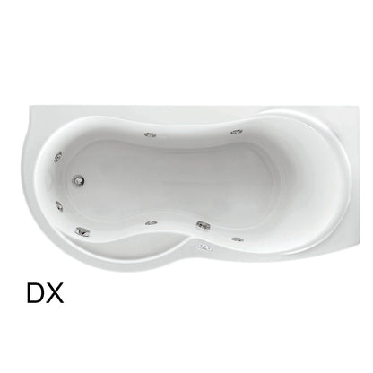 Vasca Bagno angolare Venus in acrilico con idromassaggio cm 170x70 versione destra by CeramicStore | Lo specialista del tuo bagno