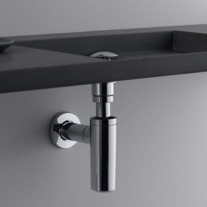 Sifone per lavabo a vista Geberit in Abs Cromato by CeramicStore | Lo specialista del tuo bagno
