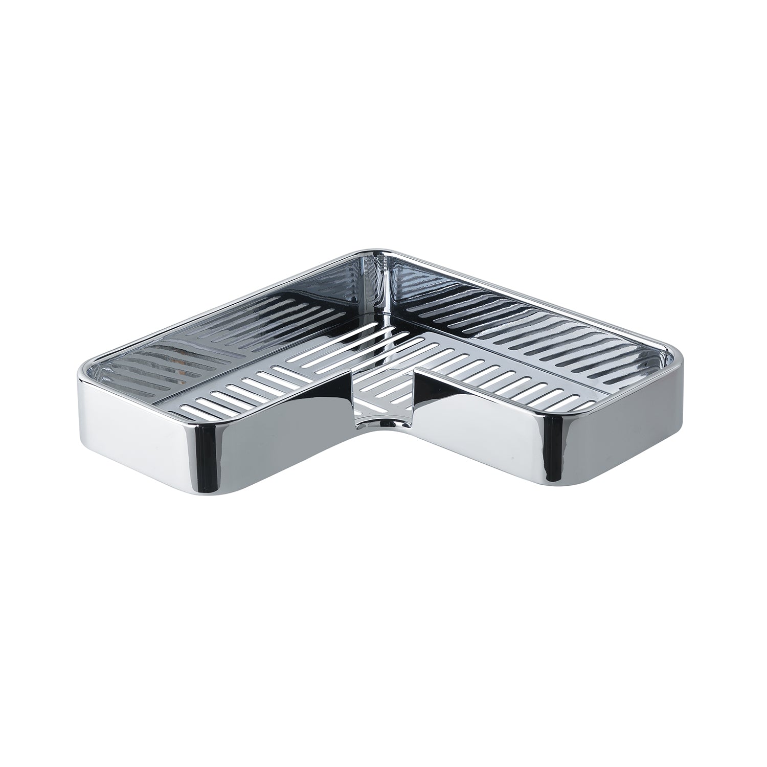 Portaoggetti angolare per doccia in Acciaio AISI 304 Gedy linea Il Giglio - Finitura Cromata by CeramicStore | Lo specialista del tuo bagno