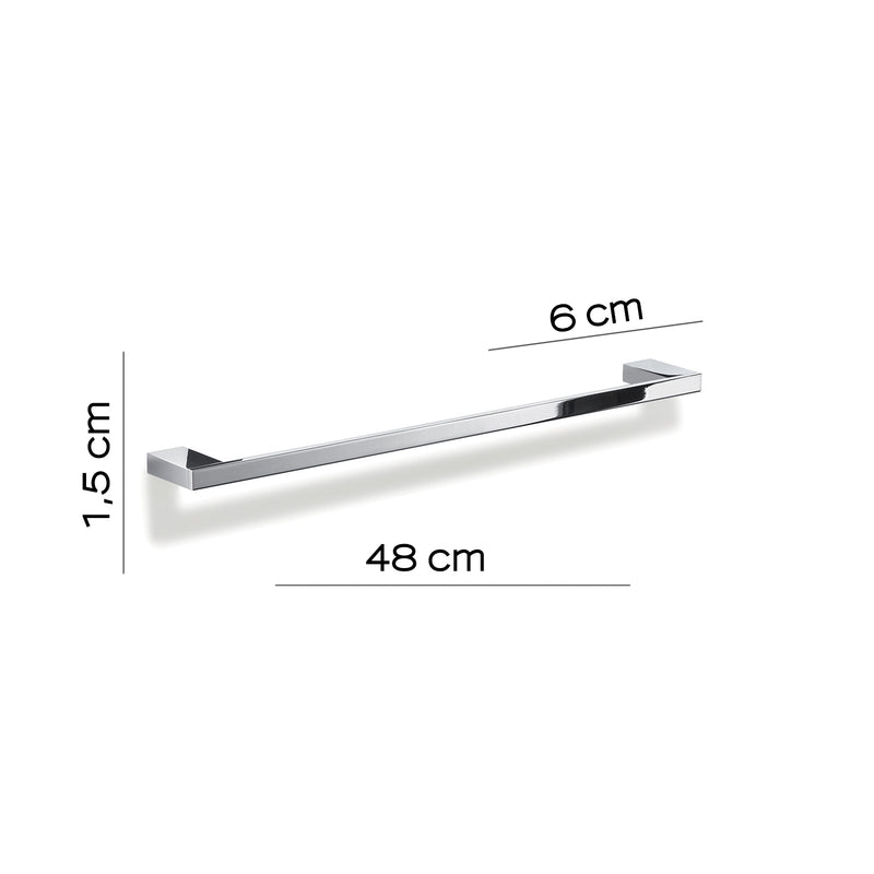 Portasalviette 48 cm in Ottone e Cromall Gedy serie Lanzarote - Cromato by CeramicStore | Lo specialista del tuo bagno
