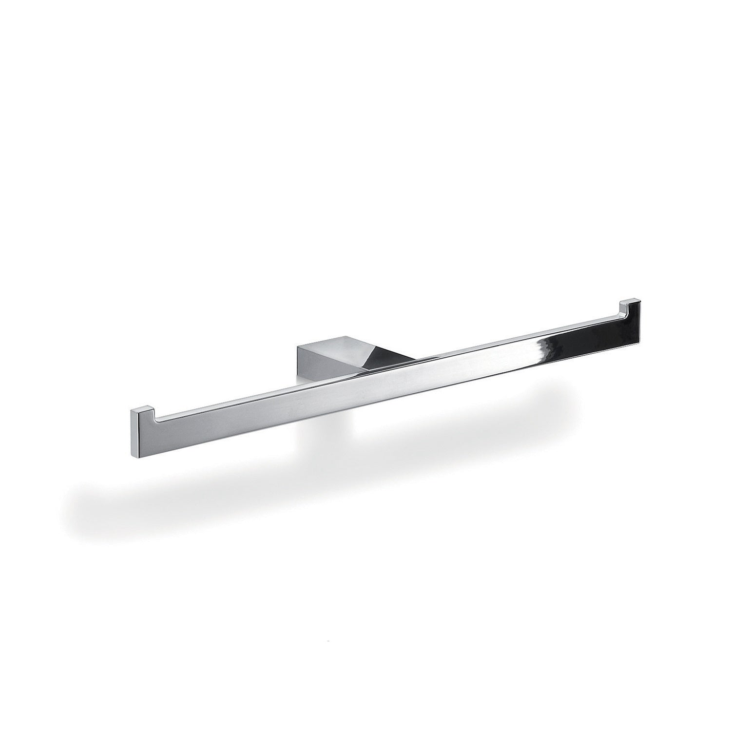 Portarotolo doppio in Ottone e Cromall Gedy serie Lanzarote - Cromato