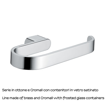 Portasalviette ad anello a parete Gedy serie Azzorre - Cromato by CeramicStore | Lo specialista del tuo bagno