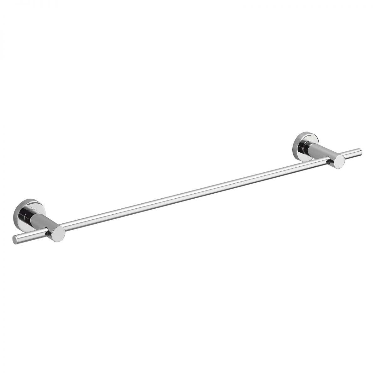 Porta salviette cm 30,5 con supporti regolabili in ottone cromato lucido collezione Plus di Colombo Design by CeramicStore | Lo specialista del tuo bagno