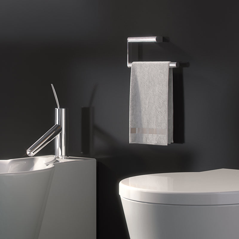 Portasalviette ad anello in ottone e Cromall Gedy serie Canarie - Cromato by CeramicStore | Lo specialista del tuo bagno