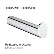 Portarotolo di riserva in ottone e Cromall Gedy serie Canarie - Cromato