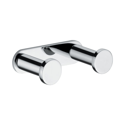 Appendiabiti doppio in ottone e Cromall Gedy serie Canarie - Cromato by CeramicStore | Lo specialista del tuo bagno