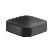 Portasapone inamovibile in Cromall Outline di Gedy - Nero Matt by CeramicStore | Lo specialista del tuo bagno