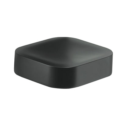 Portasapone inamovibile in Cromall Outline di Gedy - Nero Matt by CeramicStore | Lo specialista del tuo bagno