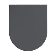 Copriwater Soft Close per vaso Filomuro BathCore serie Infinity color Antracite Opaco