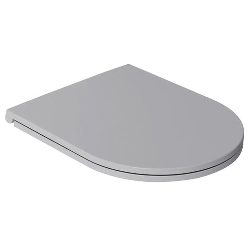 Copriwater Soft Close per vaso sospeso BathCore serie Infinity color Grigio Pietra Opaco