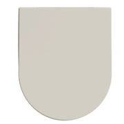 Copriwater Soft Close per vaso sospeso BathCore serie Infinity color Avorio Opaco