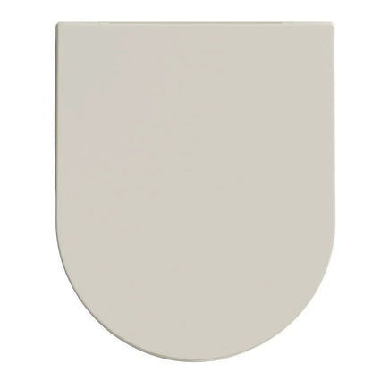 Copriwater Soft Close per vaso sospeso BathCore serie Infinity color Avorio Opaco